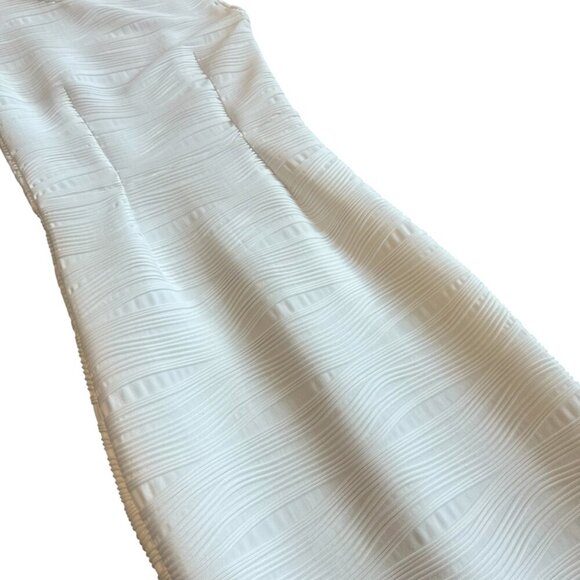 Opening Ceremony Lotus Flutter Dress Sleeveless Midi Fit N Flare Size Small - Picture 3 of 13